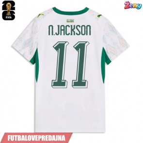Lacne Ženy Futbalové dres Senegal Nicolas Jackson #11 MS 2026 Krátky Rukáv - Domáci